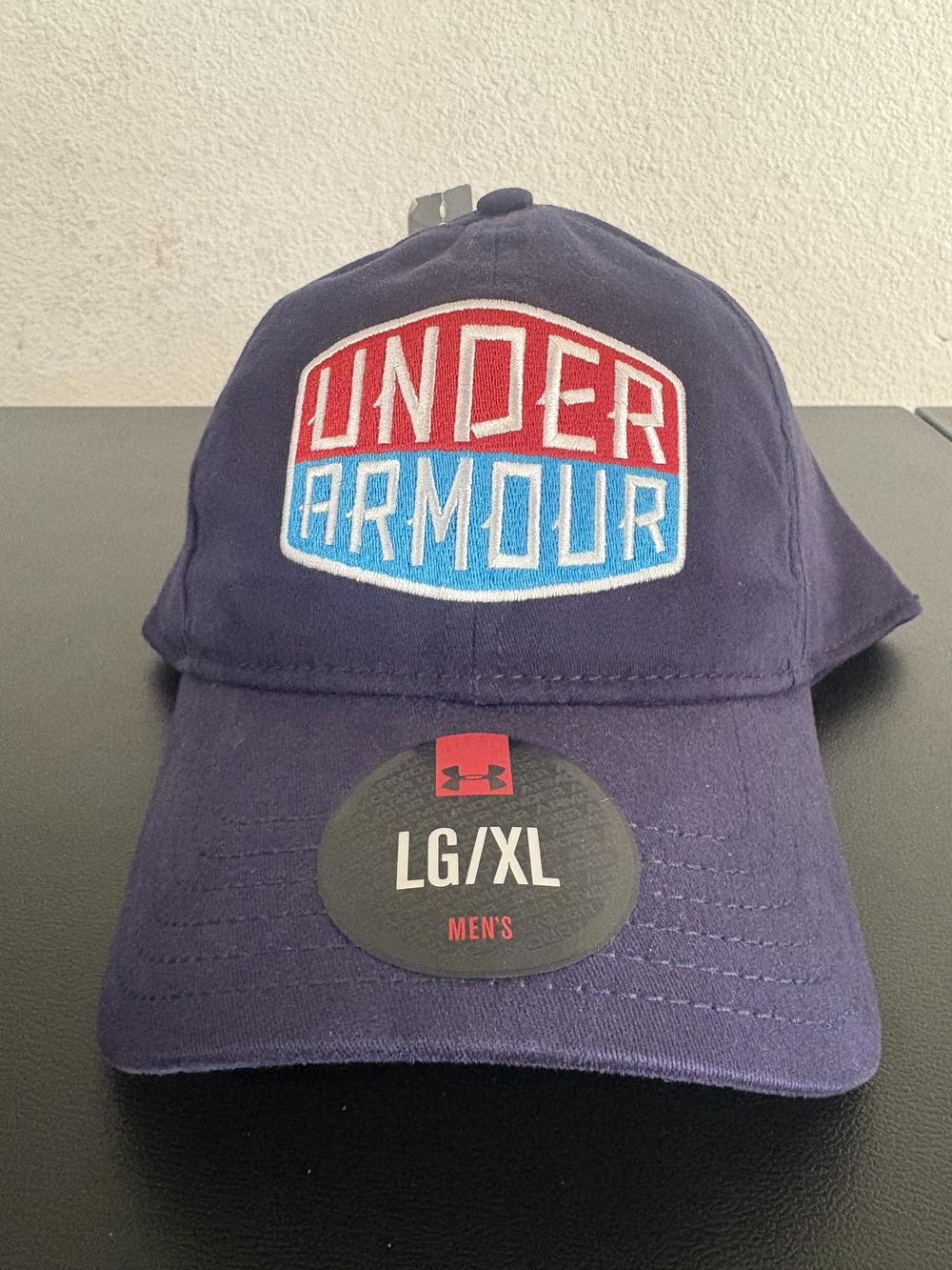 Target Navy Under Armour Cap with Red & Blue Logo